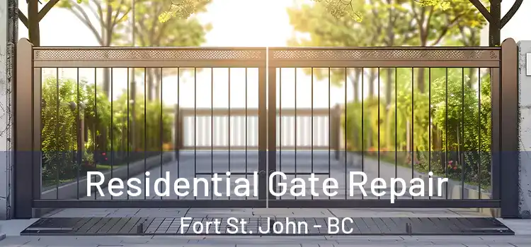 Residential Gate Repair Fort St. John - BC